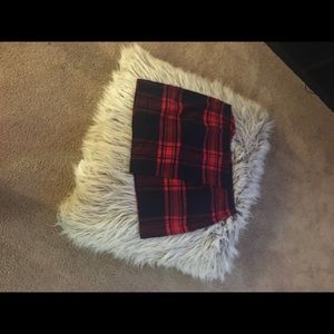Plaid skirt